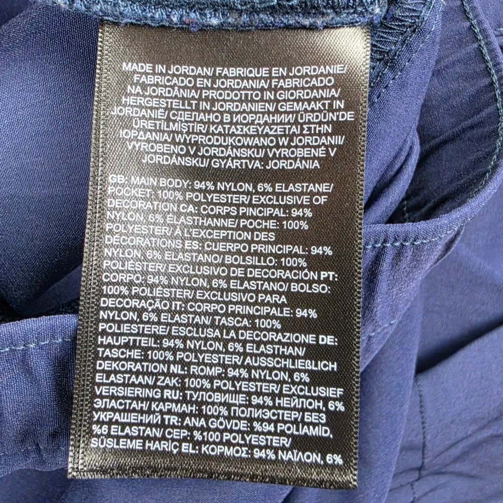 The North Face Class V Pants Mens XXL Blue Cinch-Cord Leg Relaxed Fit Flash Dry